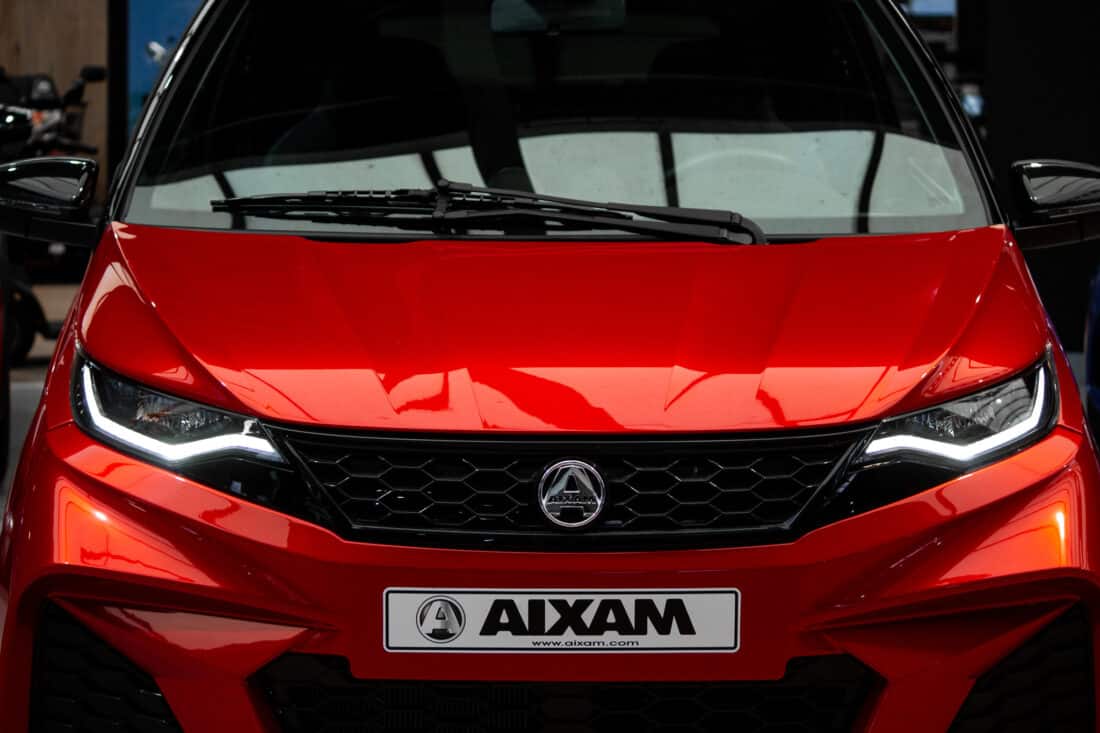 Aixam City Gto Ambition 2024 Brommobiel Occasion Parelmoerrood Metallic