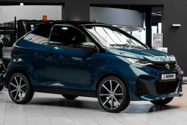 Aixam Coup Gti Ambition E5 2025 Brommobiel Nieuw Mallardblauw Metallic