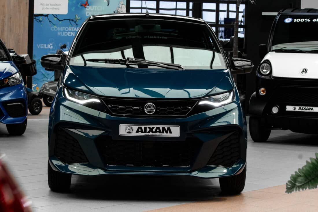 Aixam Coup Gti Ambition E5 2025 Brommobiel Nieuw Mallardblauw Metallic
