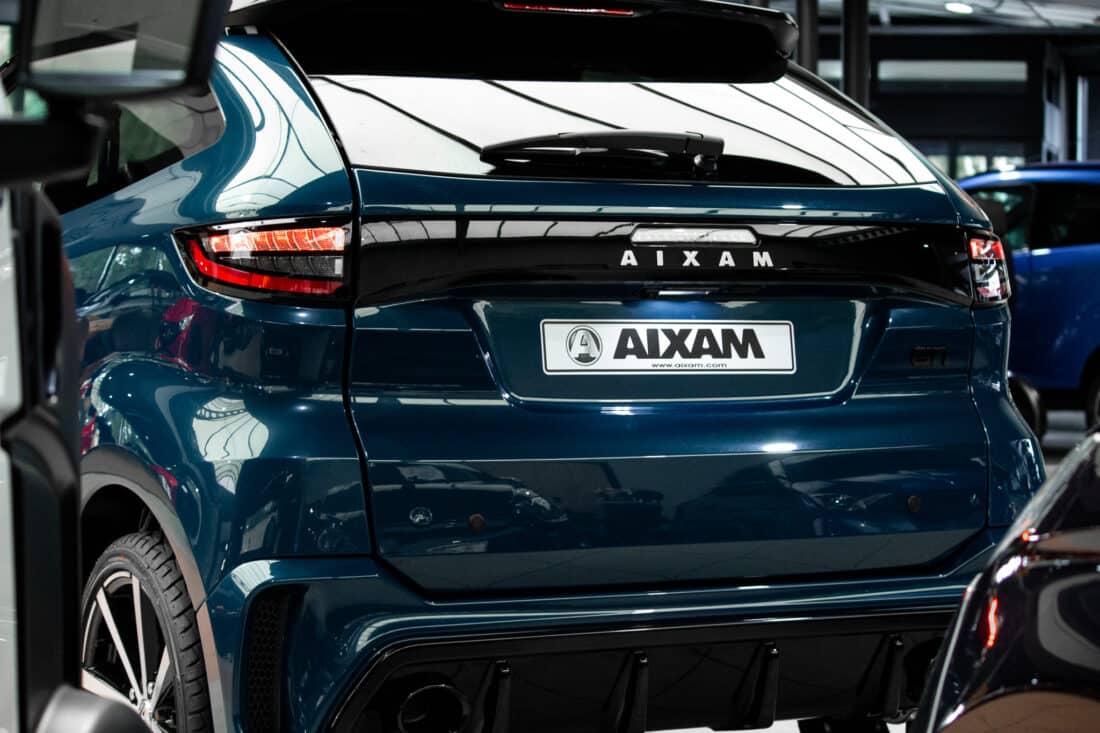Aixam Coup Gti Ambition E5 2025 Brommobiel Nieuw Mallardblauw Metallic