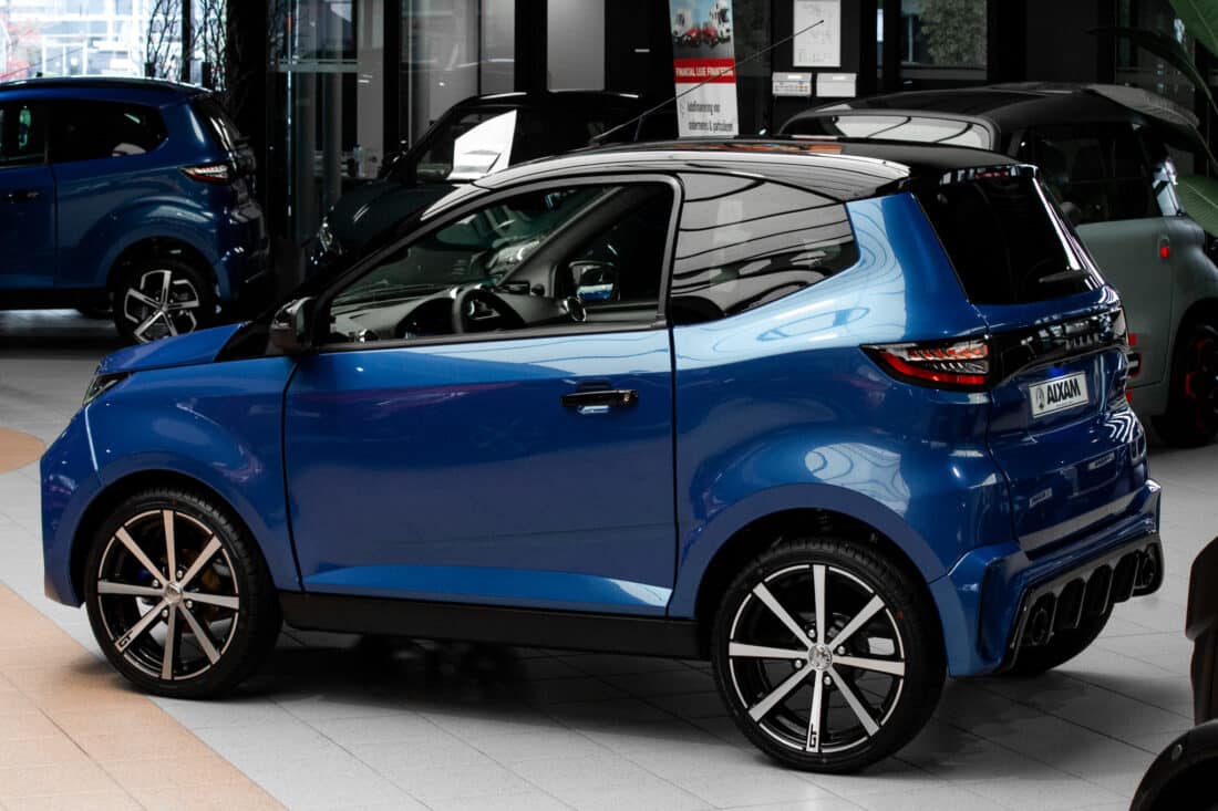 Aixam City Gto Ambition E5 2025 Brommobiel Nieuw Saffierblauw Metallic