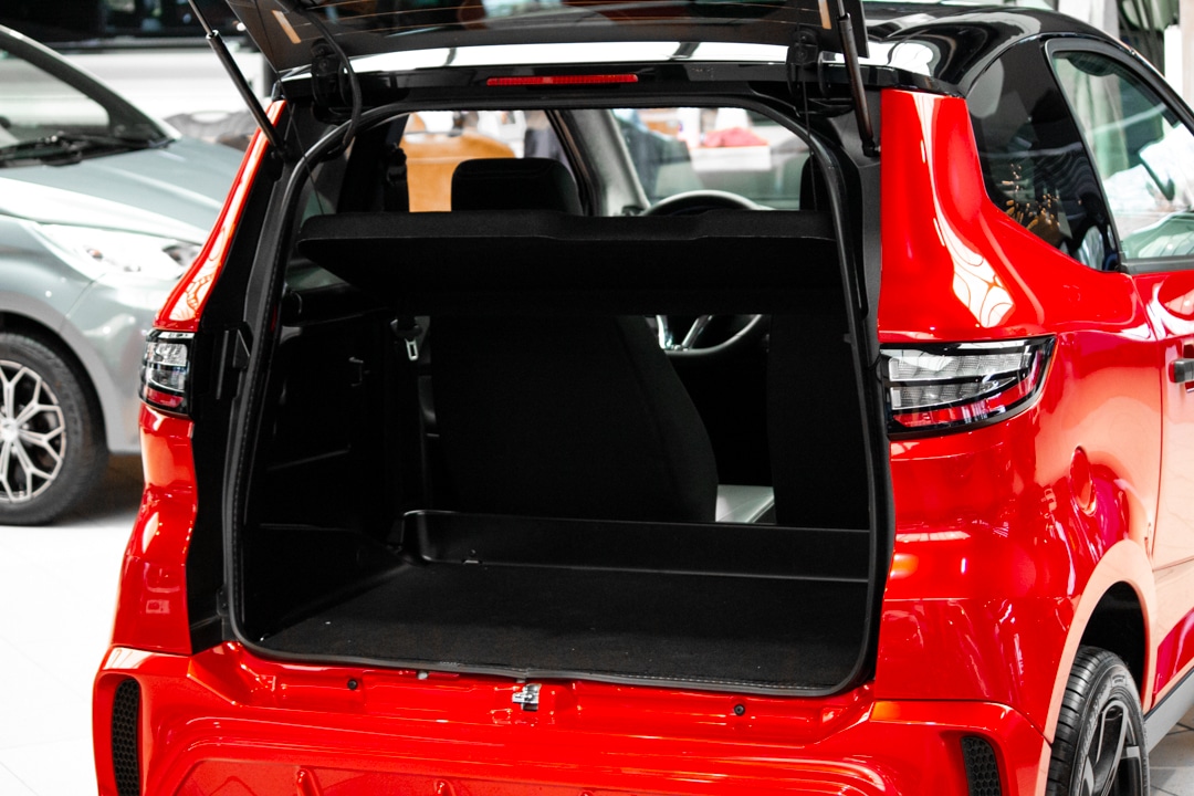 Aixam E City Sport Ambition 2025 Brommobiel Elektrisch Parelmoerrood Metallic