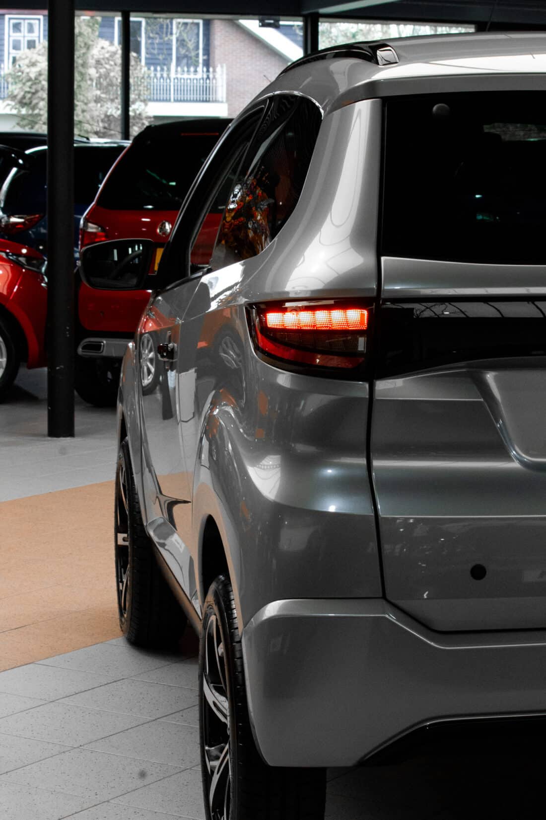 Aixam E Crossover Premium Ambition 2025 Brommobiel Elektrisch Zilvergrijs Metallic