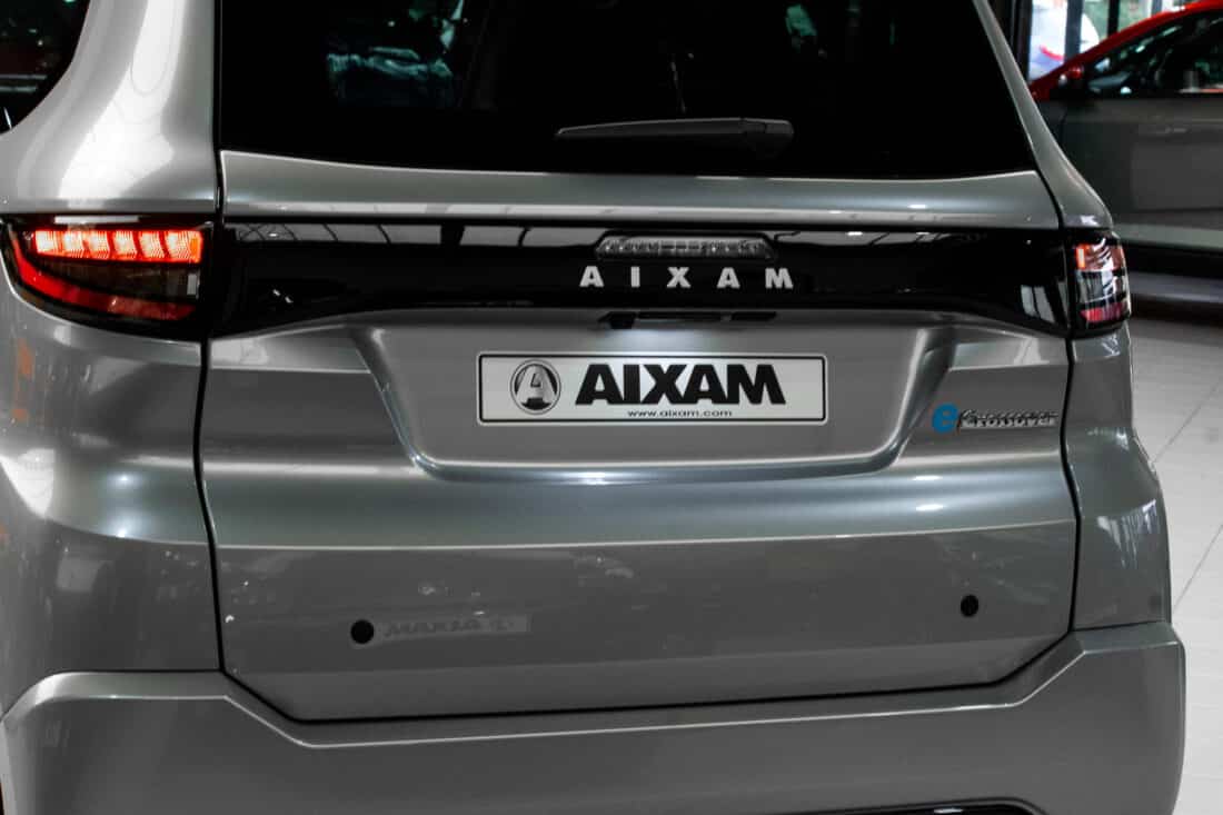 Aixam E Crossover Premium Ambition 2025 Brommobiel Elektrisch Zilvergrijs Metallic
