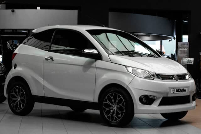 Aixam Coupe Premium Sensation 2018 Brommobiel Occasion Parelmoerwit Metallic