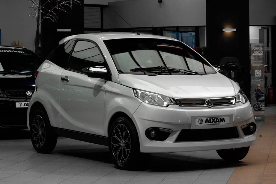 Aixam Coupe Premium Sensation 2018 Brommobiel Occasion Parelmoerwit Metallic