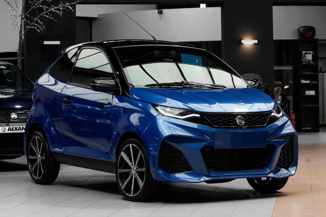 Aixam Coup Gti Ambition 2024 Brommobiel Occasion Saffierblauw Metallic