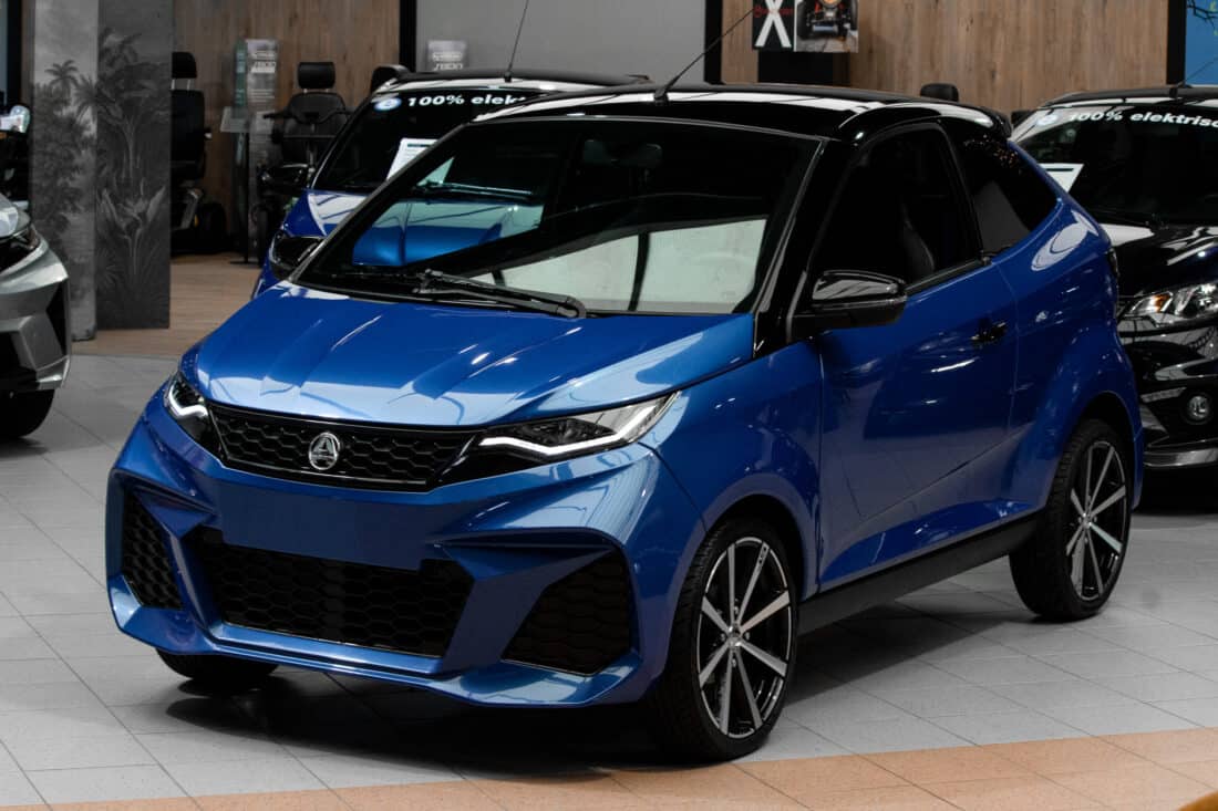 Aixam Coup Gti Ambition 2024 Brommobiel Occasion Saffierblauw Metallic