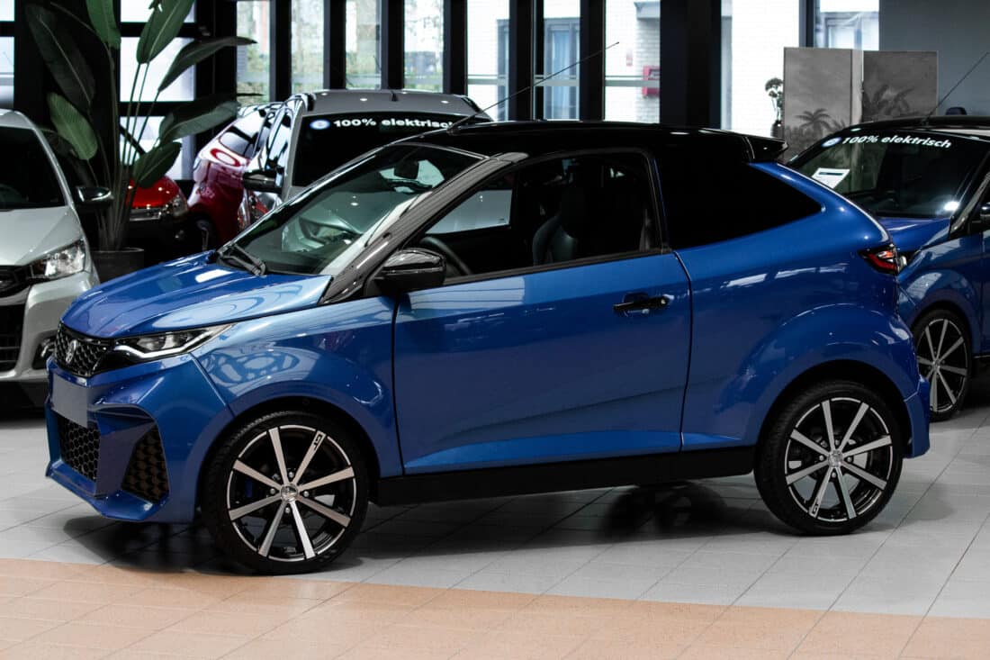 Aixam Coup Gti Ambition 2024 Brommobiel Occasion Saffierblauw Metallic