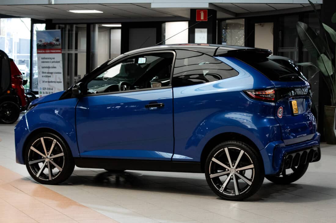 Aixam Coup Gti Ambition 2024 Brommobiel Occasion Saffierblauw Metallic