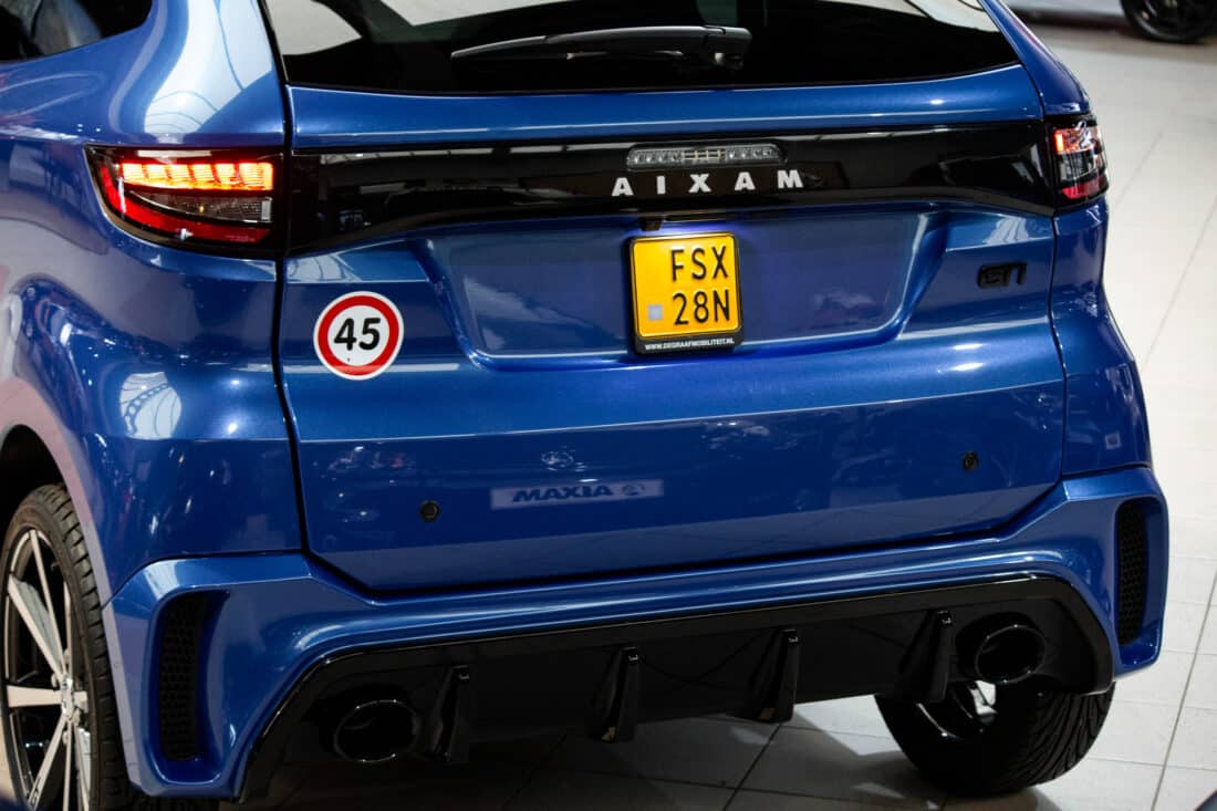 Aixam Coup Gti Ambition 2024 Brommobiel Occasion Saffierblauw Metallic