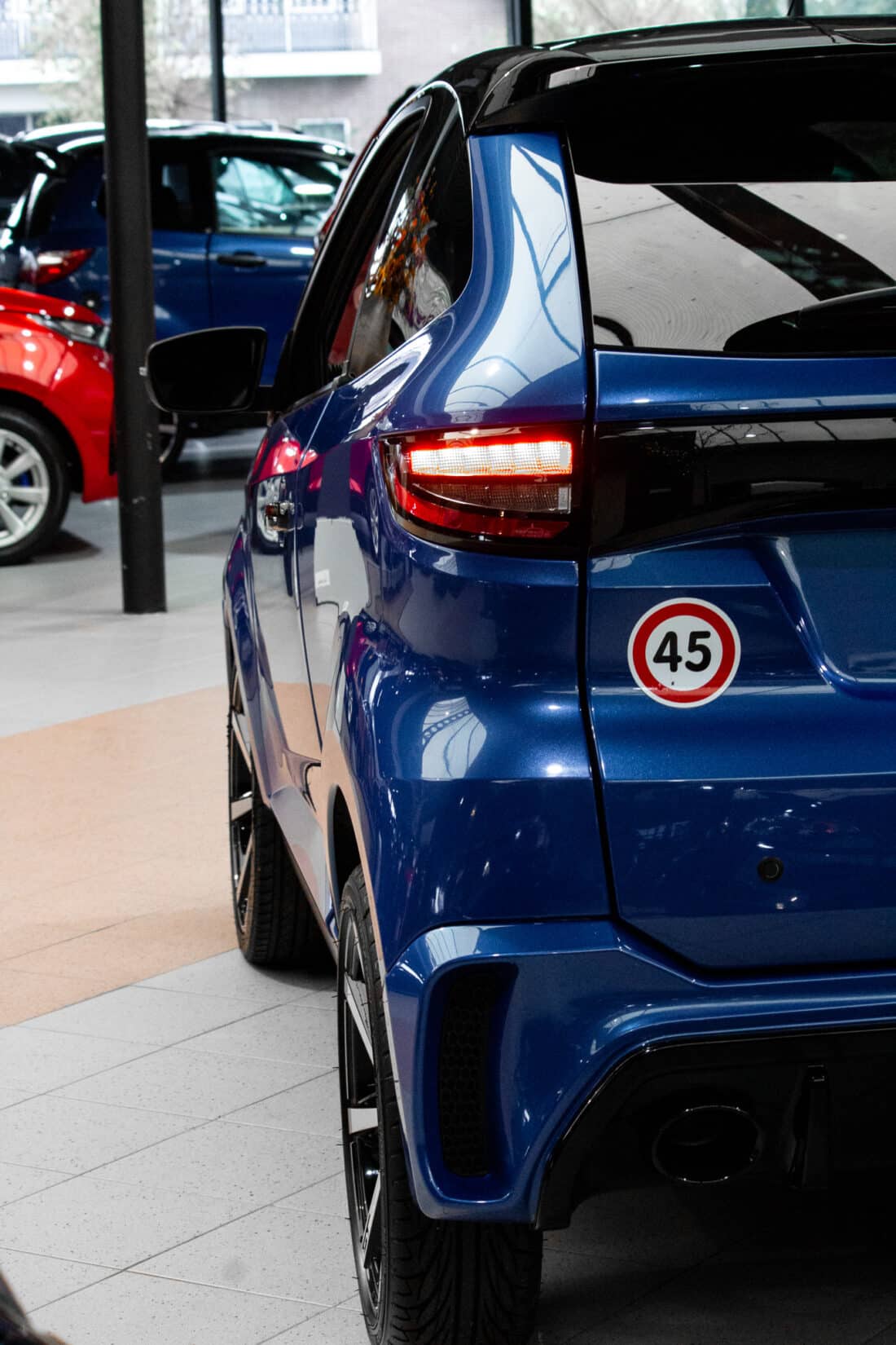 Aixam Coup Gti Ambition 2024 Brommobiel Occasion Saffierblauw Metallic