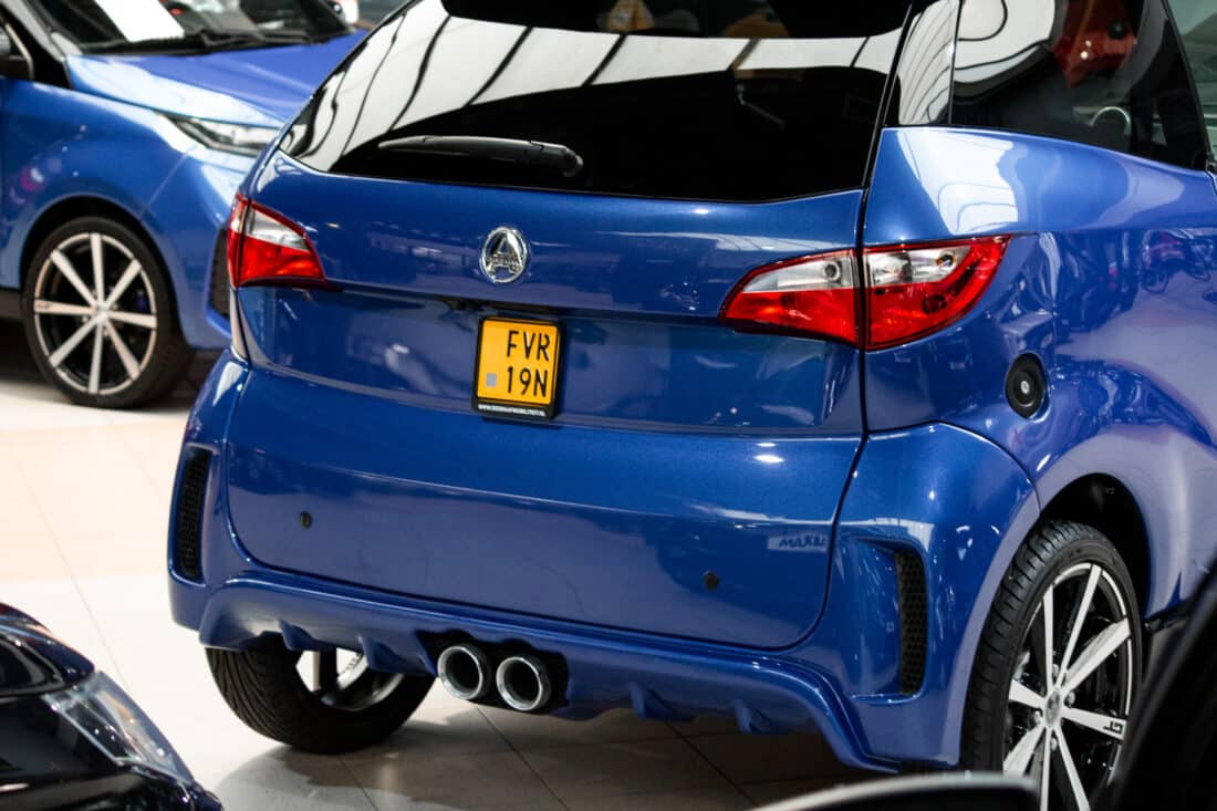 Aixam Coup Gti Emotion 2023 Brommobiel Occasion Saffierblauw Metallic Aixam Coup Gti Emotion 2023 Brommobiel Occasion Saffierblauw Metallic