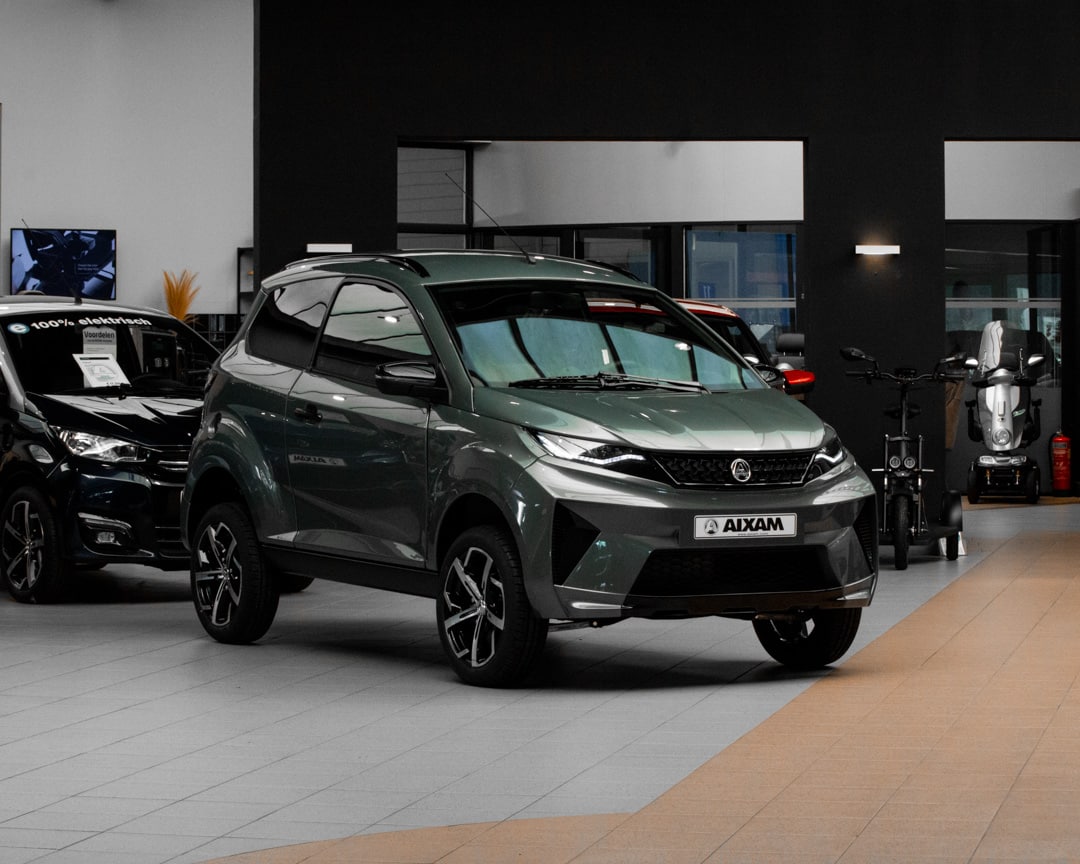 Aixam E Crossover Premium Ambition 2025 Brommobiel Elektrisch Titaniumgrijs Metallic Aixam E Crossover Premium Ambition 2025 Brommobiel Elektrisch Titaniumgrijs Metallic