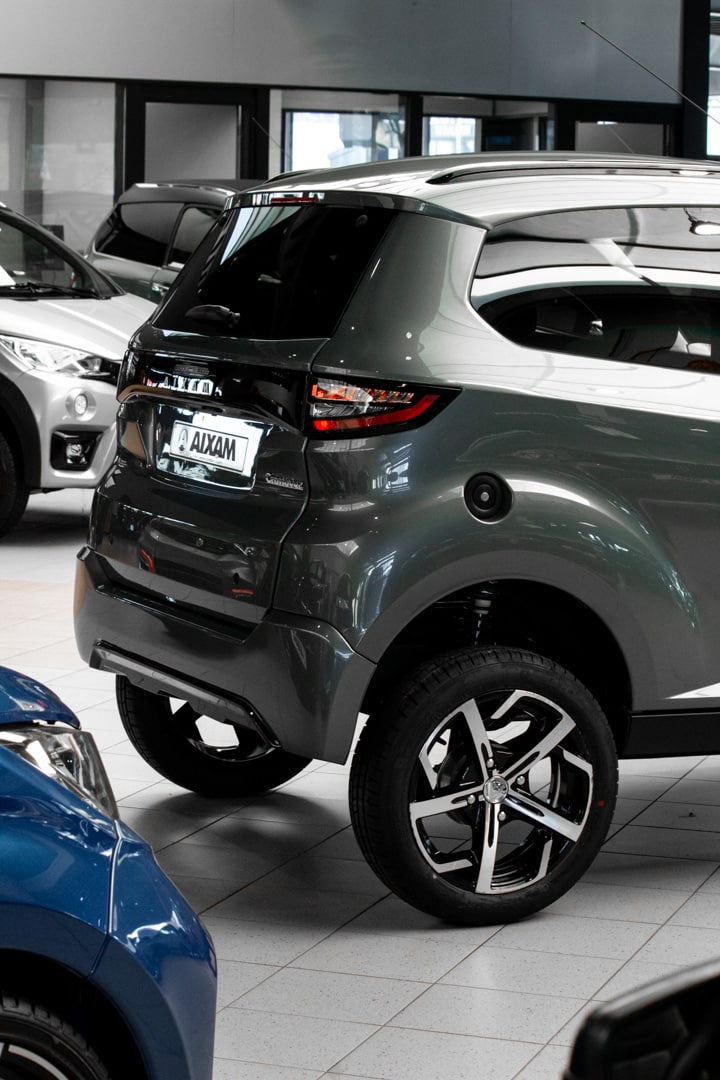 Aixam E Crossover Premium Ambition 2025 Brommobiel Elektrisch Titaniumgrijs Metallic Aixam E Crossover Premium Ambition 2025 Brommobiel Elektrisch Titaniumgrijs Metallic