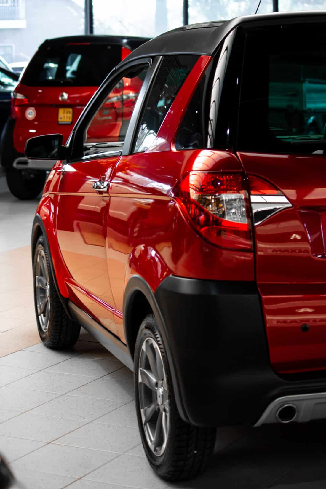 Aixam Crossline Sensation 2016 Brommobiel Occasion Parelmoerrood Metallic