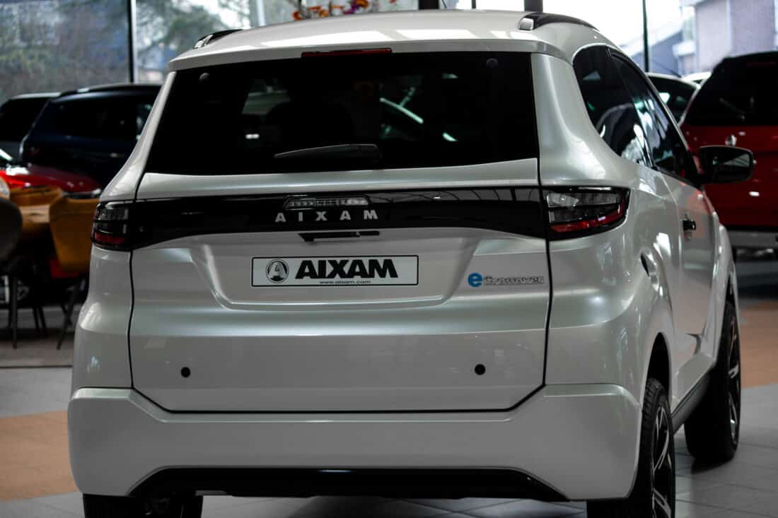 Aixam E Crossover Premium Ambition 2026 Brommobiel Elektrisch Parelmoerwit Metallic