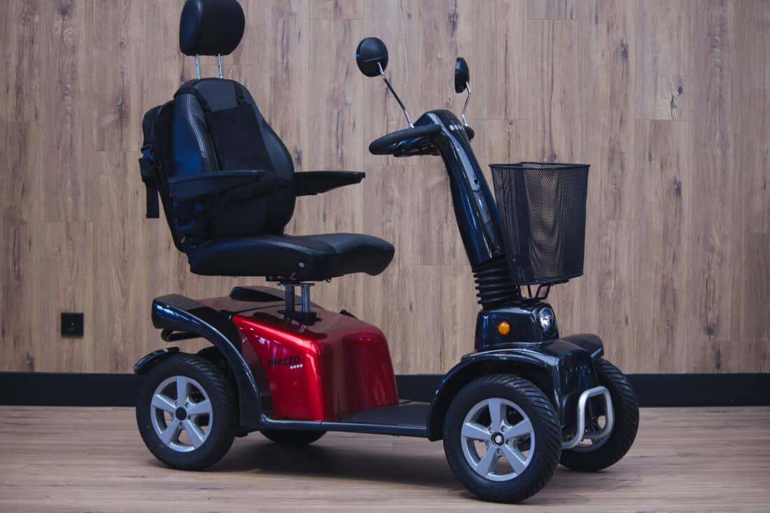 Life Amp Mobility Mezzo 4 Wiel Rood Occasion