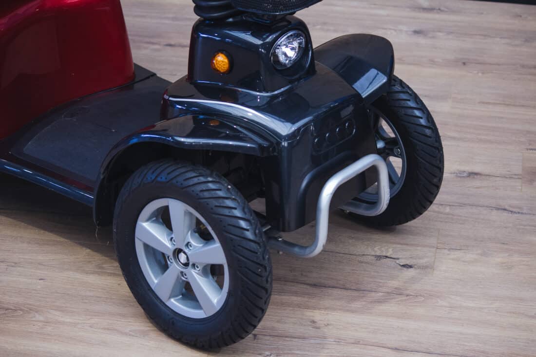 Life Amp Mobility Mezzo 4 Wiel Rood Occasion