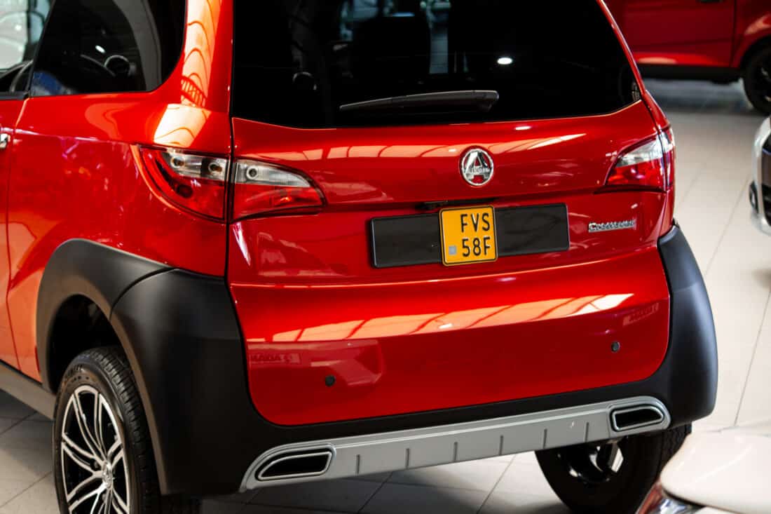 Aixam Crossover Premium Sensation 2019 Brommobiel Occasion Rood Metallic