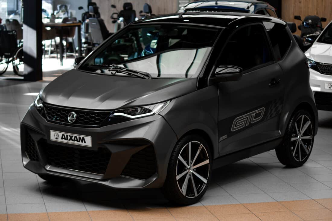 Aixam Gto Ambition 2023 11 Brommobiel Occasion Staalgrijs Matt