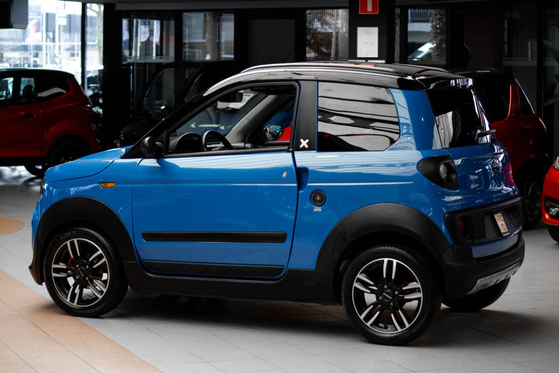 Microcar M Go 6 Dci 2019 Brommobiel Occasion Reef Blue Microcar M Go 6 Dci 2019 Brommobiel Occasion Reef Blue