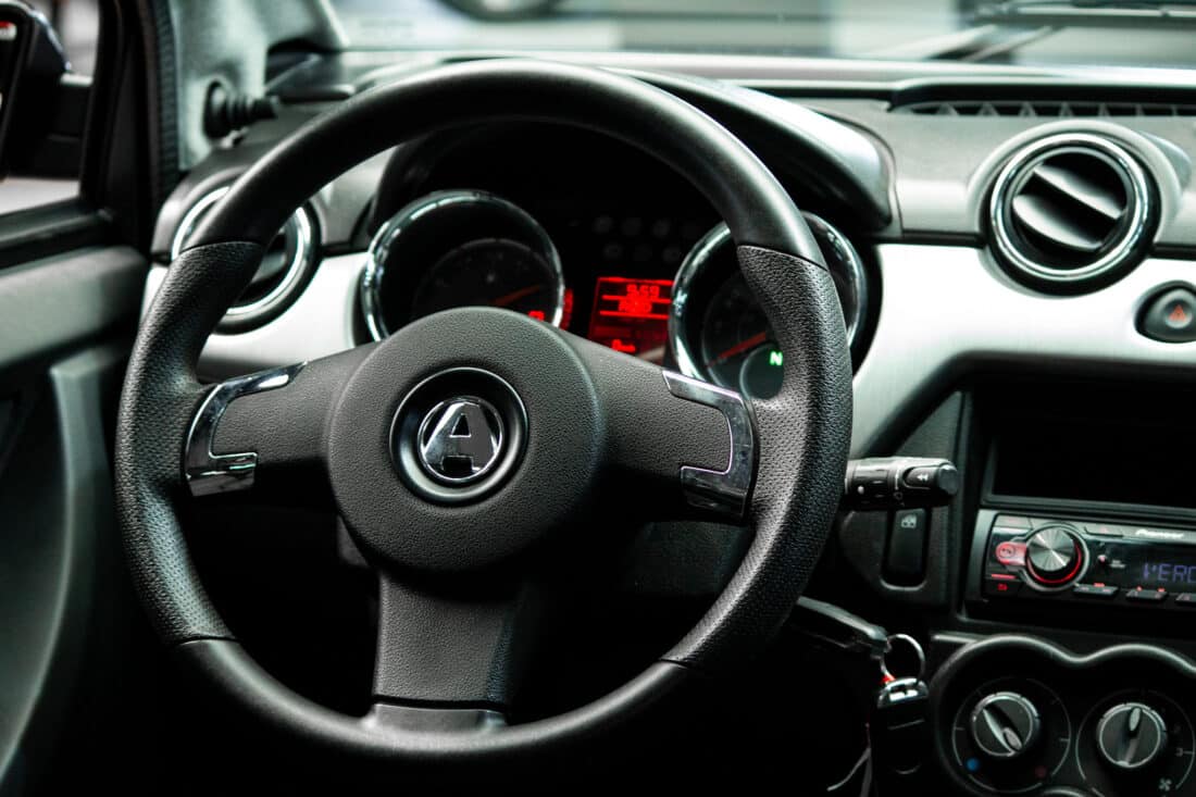 Aixam Crossline Vision 2015 Brommobiel Occasion Marineblauw Metallic