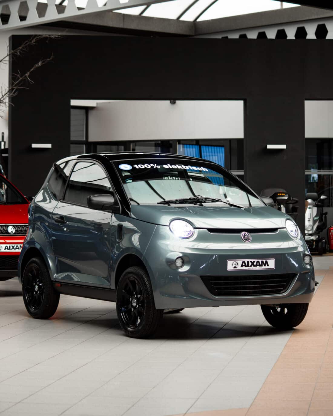 Aixam E Easy Chic 7 5kwh Brommobiel Elektrisch Nieuw Titianiumgrijs