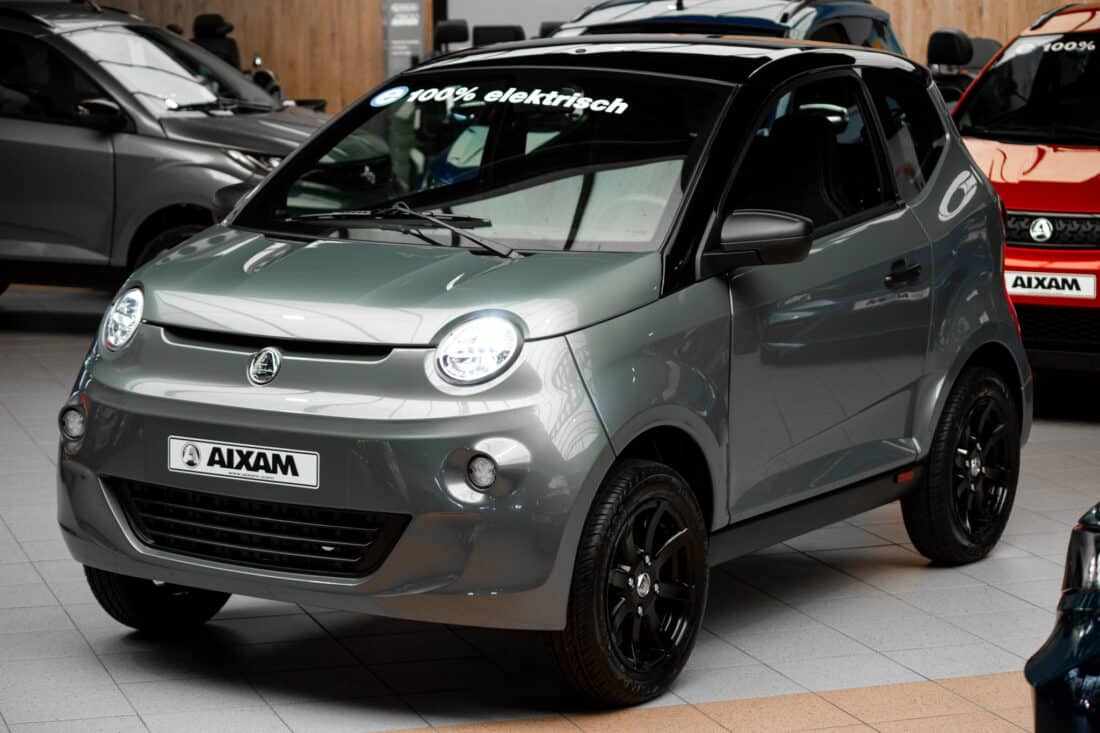 Aixam E Easy Chic 7 5kwh Brommobiel Elektrisch Nieuw Titianiumgrijs