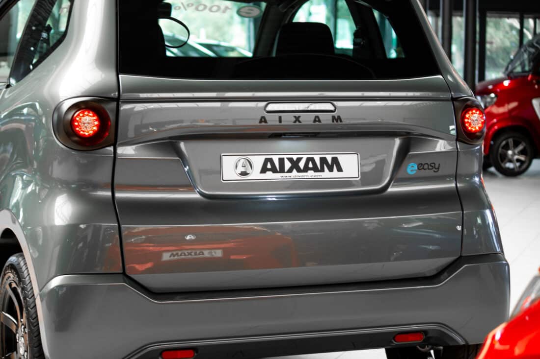 Aixam E Easy Chic 7 5kwh Brommobiel Elektrisch Nieuw Titianiumgrijs