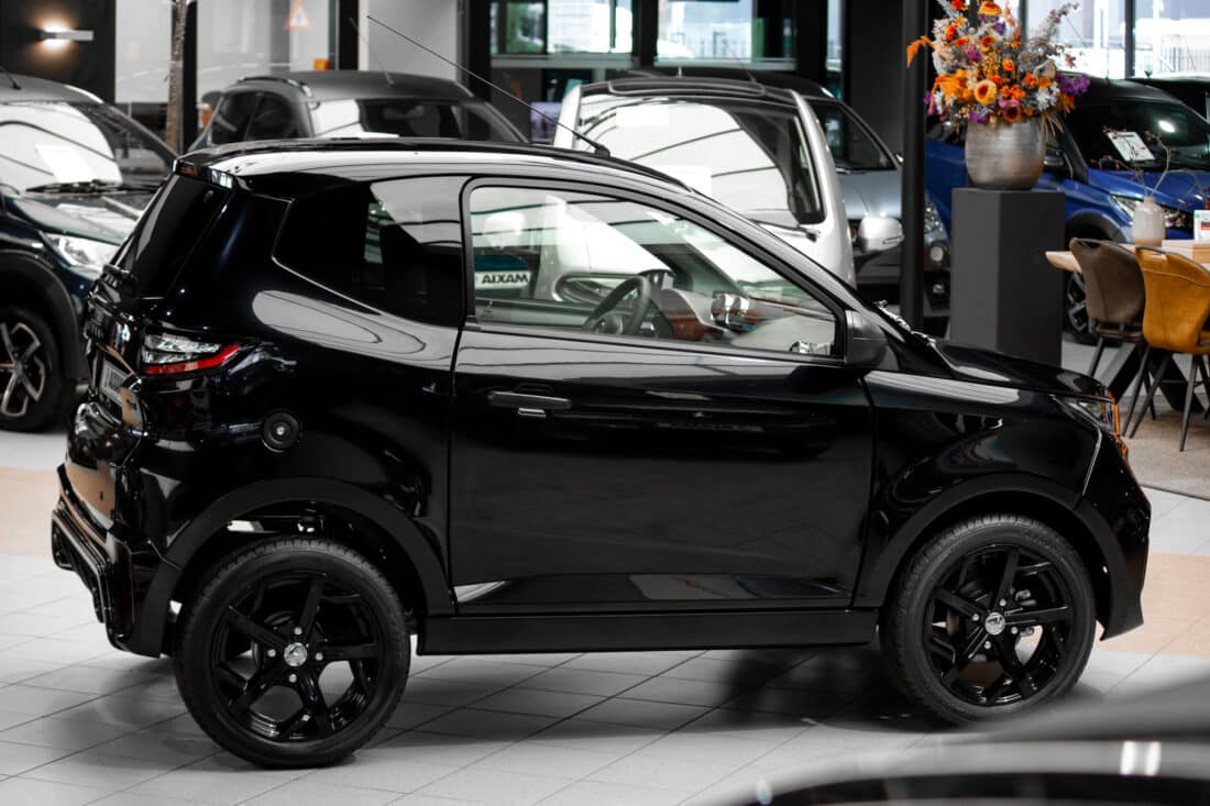 Aixam City Sport Ambition E5 2026 Brommobiel Nieuw Zwart