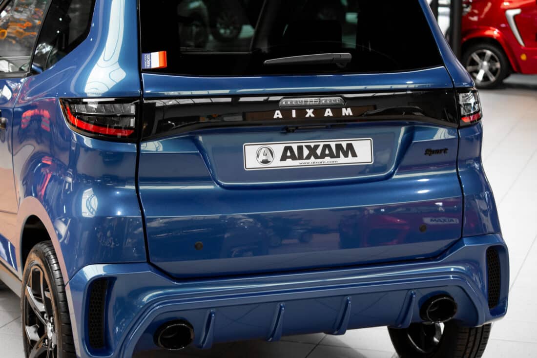 Aixam City Sport Ambition E5 2026 Brommobiel Nieuw Saffier Blauw Aixam City Sport Ambition E5 2026 Brommobiel Nieuw Saffier Blauw