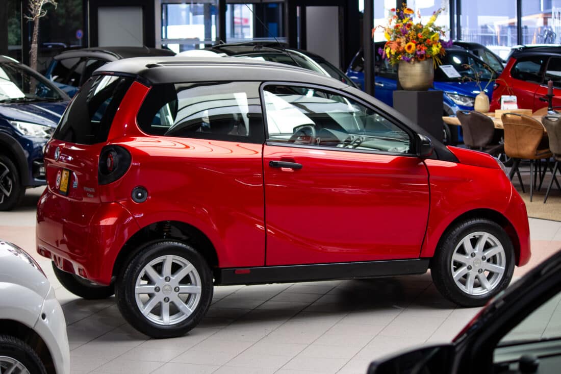 Aixam Minauto Cross 2021 Brommobiel Occasion Rood Metallic Aixam Minauto Cross 2021 Brommobiel Occasion Rood Metallic