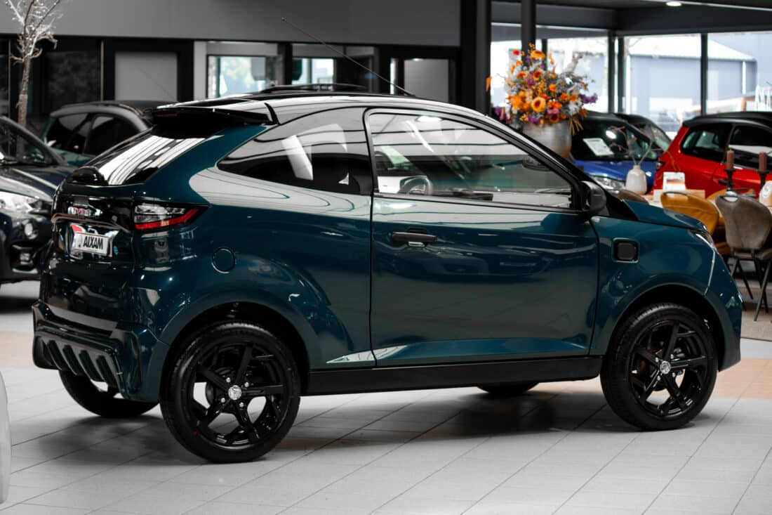 Aixam E Coup Sport Ambition 2026 Brommobiel Elektrisch Nieuw S10 2 Mallard Blauw