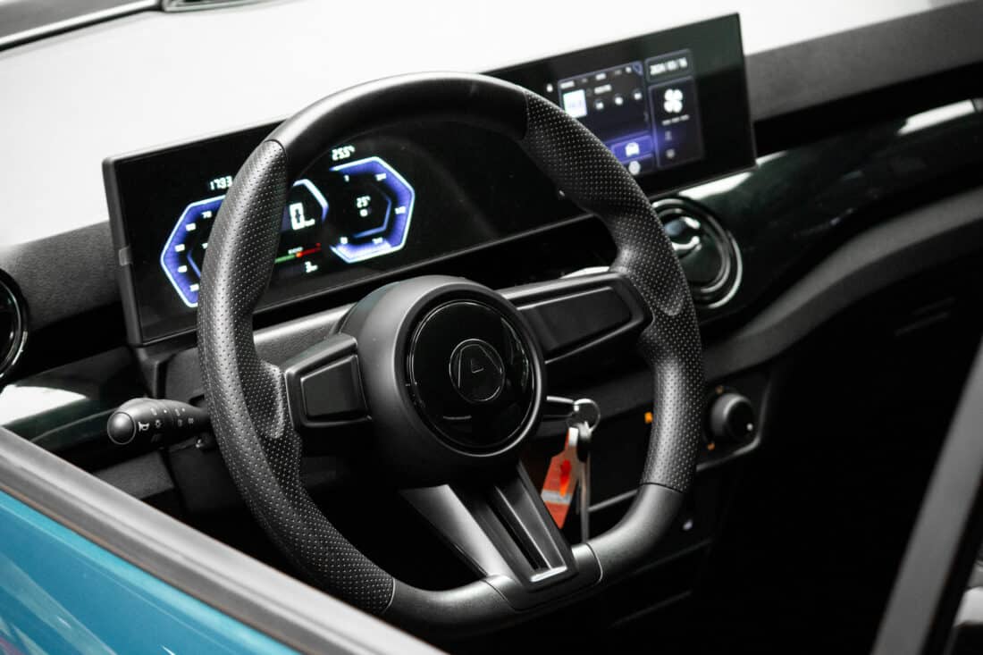 Aixam E Coup Sport Ambition 2026 Brommobiel Elektrisch Nieuw S10 2 Mallard Blauw