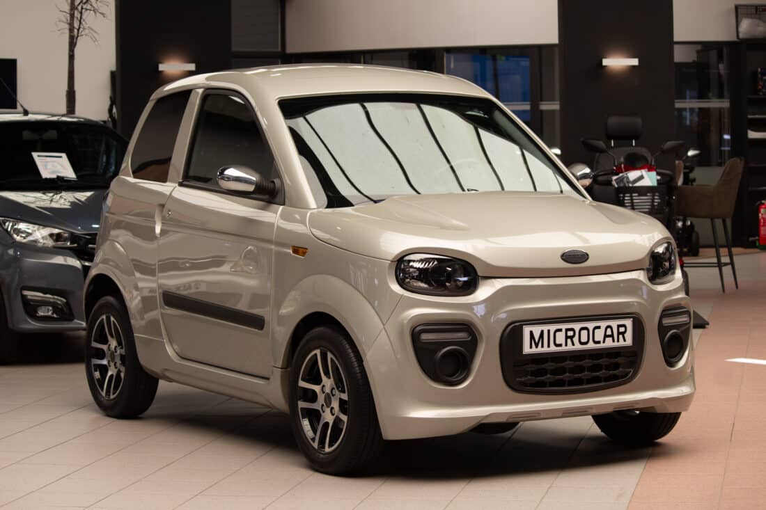 Microcar M Go 6 Dci 2022 Brommobiel Occasion Desert Grey Microcar M Go 6 Dci 2022 Brommobiel Occasion Desert Grey
