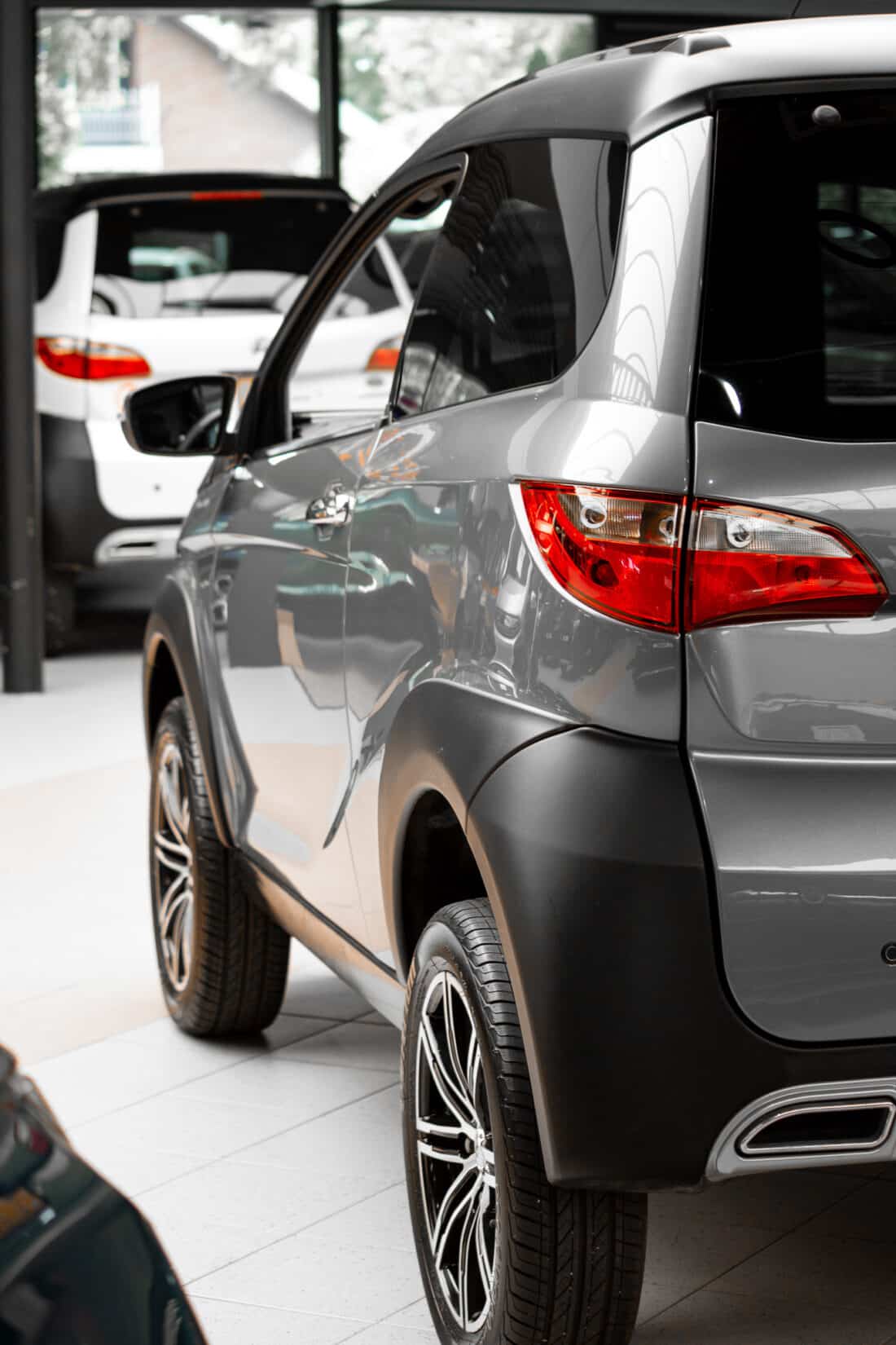 Aixam Crossover Premium Sensatioin 2019 Brommobiel Occasion Titaniumgrijs Metallic
