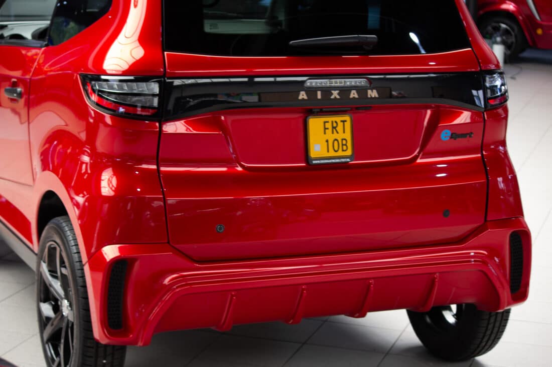 Aixam E City Sport Ambition 2024 Elektrische Brommobiel Occasion Parelmoerrood Metallic Aixam E City Sport Ambition 2024 Elektrische Brommobiel Occasion Parelmoerrood Metallic