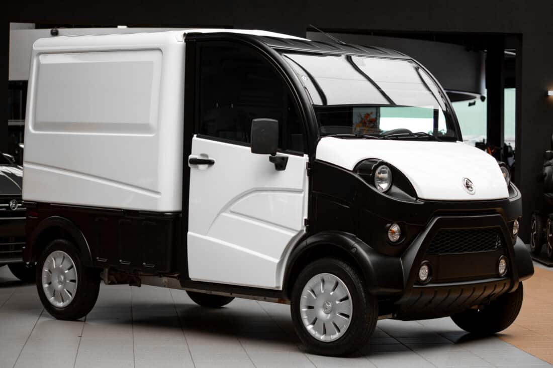 Aixam D Truck Van 2022 Brommobiel Occasion Wit