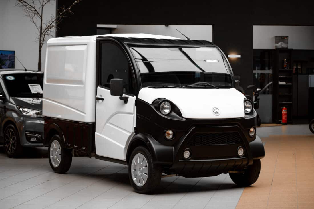 Aixam D Truck Van 2022 Brommobiel Occasion Wit
