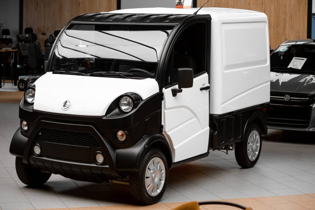 Aixam D Truck Van 2022 Brommobiel Occasion Wit