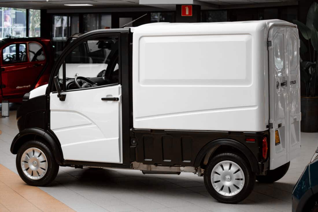 Aixam D Truck Van 2022 Brommobiel Occasion Wit