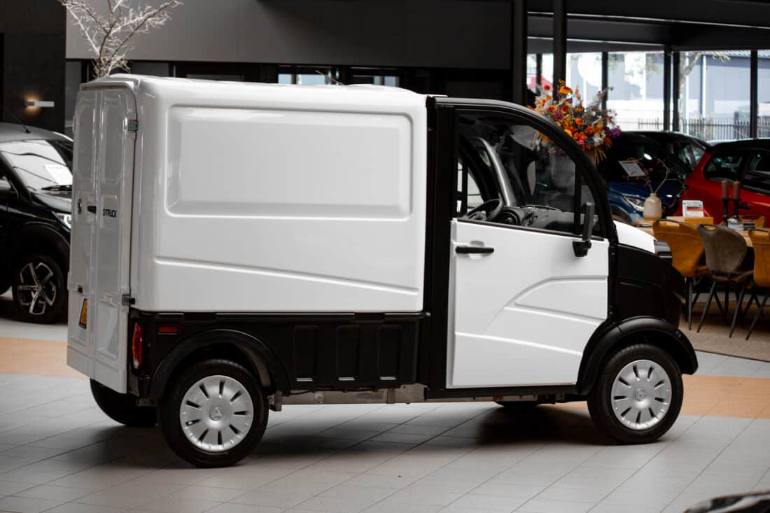 Aixam D Truck Van 2022 Brommobiel Occasion Wit