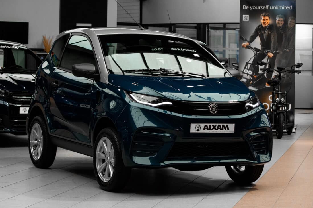 Aixam City Pack Ambition 2026 Brommobiel Nieuw Mallard Blauw