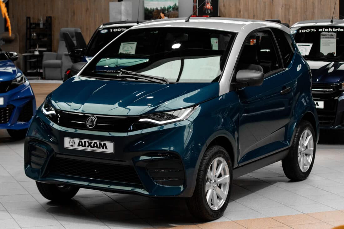 Aixam City Pack Ambition 2026 Brommobiel Nieuw Mallard Blauw