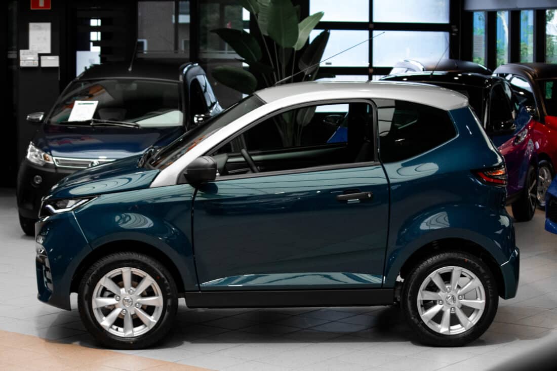Aixam City Pack Ambition 2026 Brommobiel Nieuw Mallard Blauw