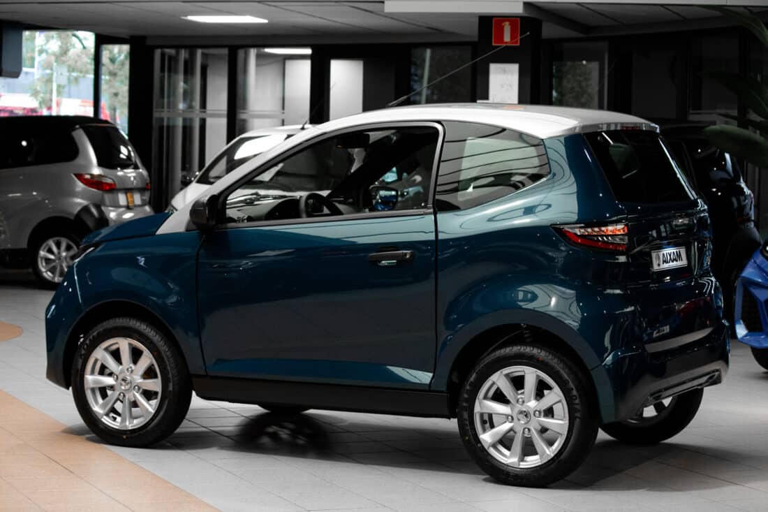 Aixam City Pack Ambition 2026 Brommobiel Nieuw Mallard Blauw