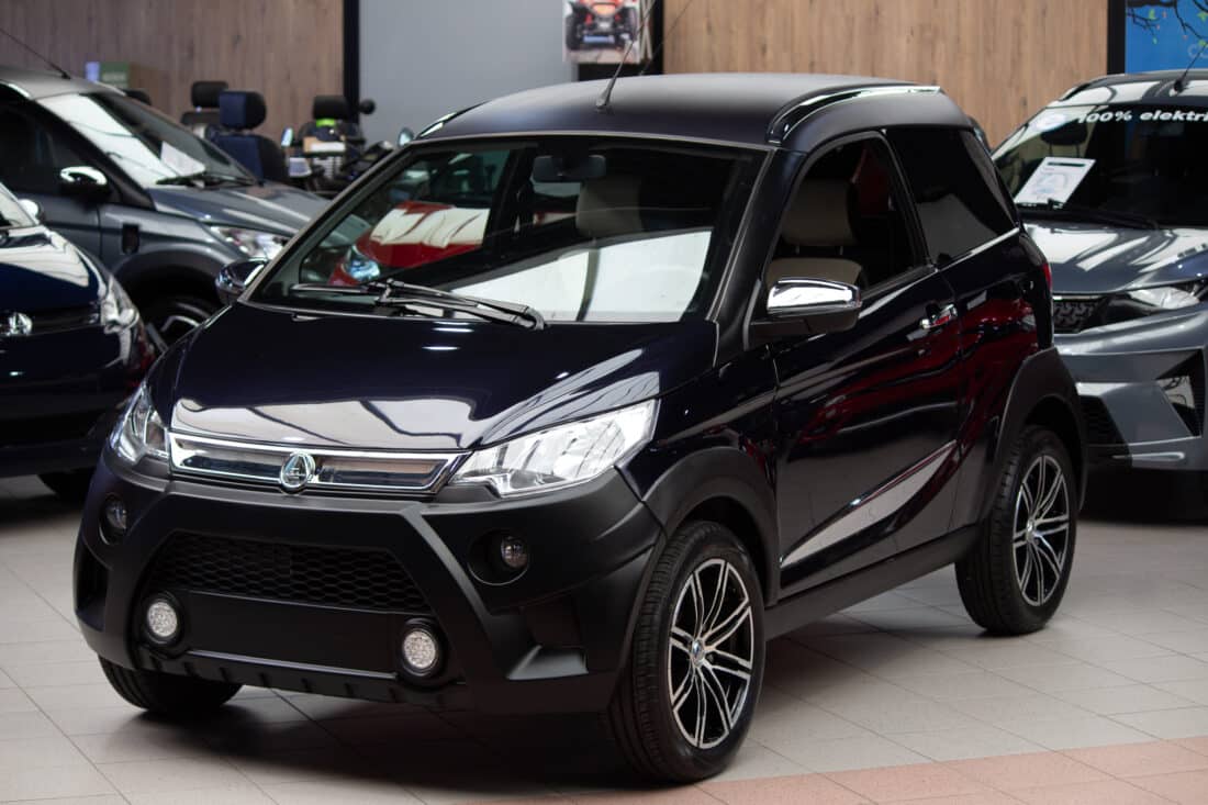 Aixam Crossline Premium Sensatioin 2018 Brommobiel Occasion Zwart Metallic