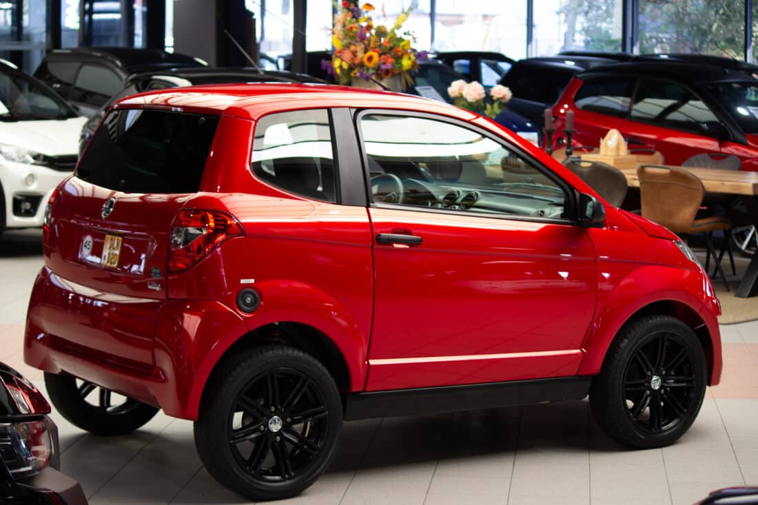 Aixam City Sensation 2017 Brommobiel Occasion Parelmoer Rood Aixam City Sensation 2017 Brommobiel Occasion Parelmoer Rood