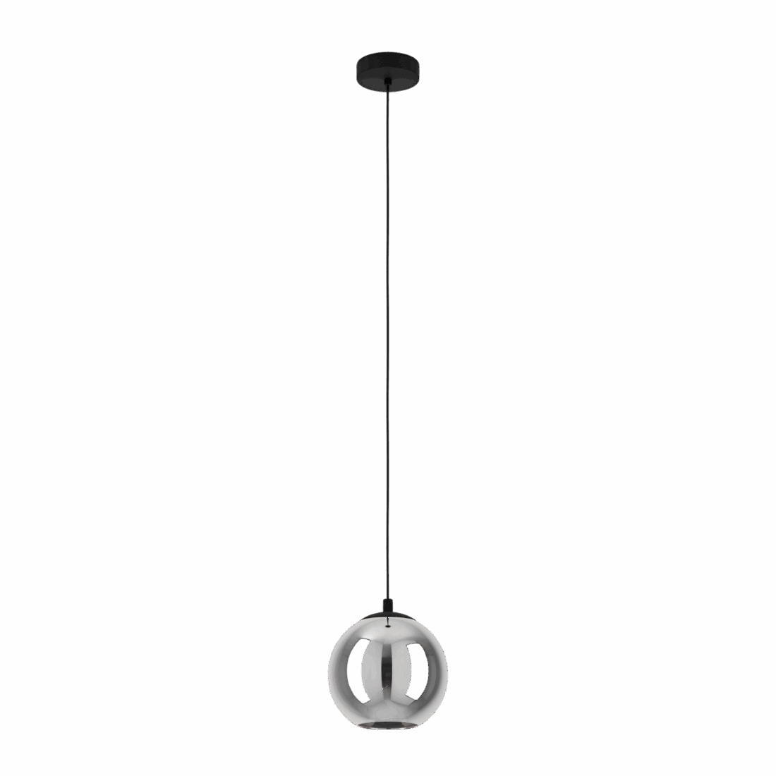 Hanglamp Skoura Zwart